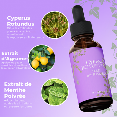 Sérum Anti-Repousse au Cyperus Rotundus